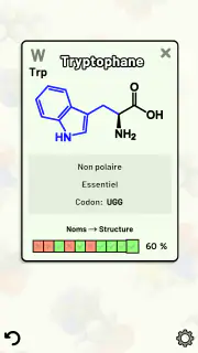 Quiz Acides Aminés screenshot 4