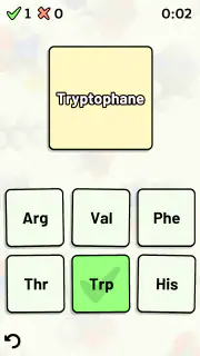 Quiz Acides Aminés screenshot 6