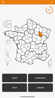 Quiz Départements et Régions screenshot 2
