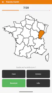 Quiz Départements et Régions screenshot 3