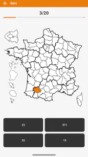 Quiz Départements et Régions screenshot 4