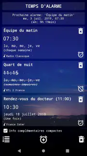 Radio-Réveil + screenshot 3