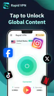 Rapid VPN - Sécurisé et Fiable screenshot 2