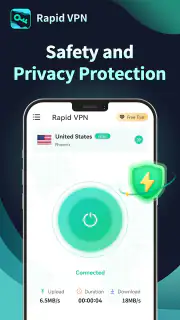 Rapid VPN - Sécurisé et Fiable screenshot 3