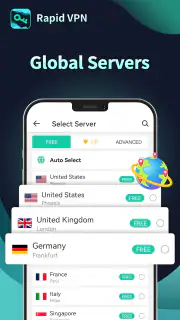 Rapid VPN - Sécurisé et Fiable screenshot 4