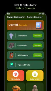 RBLX Calculator -Robox Counter screenshot 1