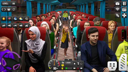 Real Bus Driving Games Sim 3D screenshot 4