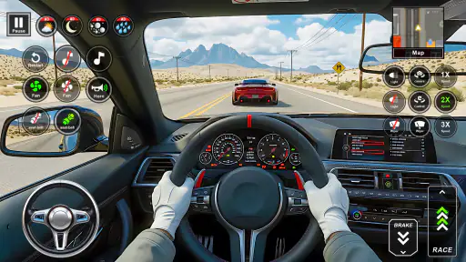Real Driving Car Game Offline screenshot 1