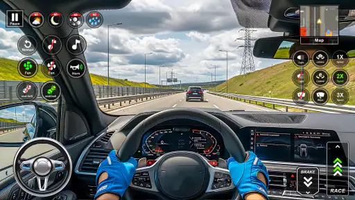 Real Driving Car Game Offline screenshot 3