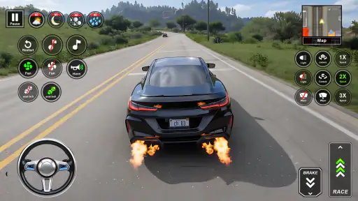 Real Driving Car Game Offline screenshot 4