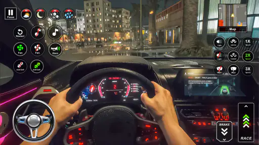 Real Driving Car Game Offline screenshot 5