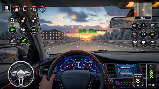 Real Driving Car Game Offline screenshot 7