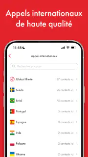 Rebtel : Recharges et appels screenshot 5