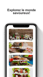 Recettes de cuisine screenshot 1