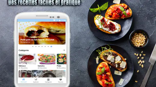Recettes Faciles et Rapides screenshot 1