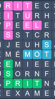 Mots Mêlés en Français screenshot 6
