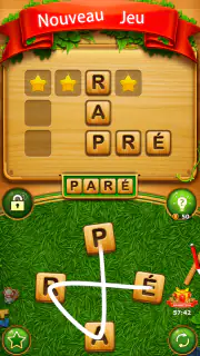 Recherche Par Mots Croisés Jeu screenshot 1