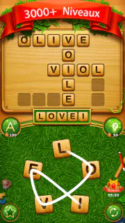 Recherche Par Mots Croisés Jeu screenshot 2