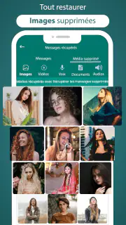 récupéré messages supprimé app screenshot 3