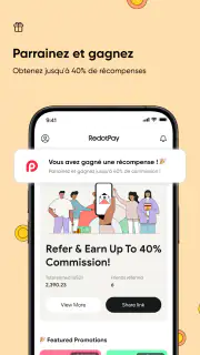 RedotPay Carte Crypto Paiement screenshot 3