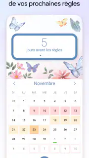 Regle Femme: Cycle Menstruel screenshot 1