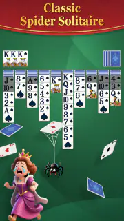 Rétro Spider Solitaire screenshot 2