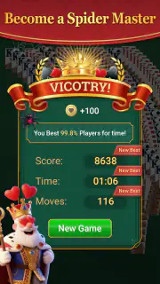 Rétro Spider Solitaire screenshot 5