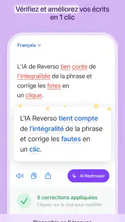 Reverso Traducteur, Correcteur screenshot 5