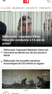 RFI - L'actualité mondiale screenshot 1