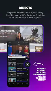 RMC BFM Play - Android TV screenshot 2
