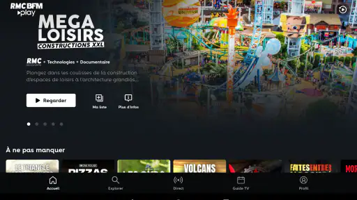 RMC BFM Play - Android TV screenshot 8