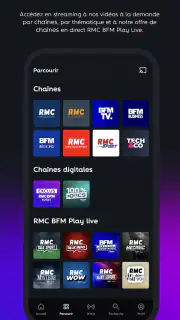 RMC BFM Play – TV live, Replay screenshot 2