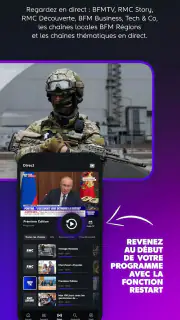 RMC BFM Play – TV live, Replay screenshot 3