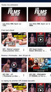 RMC Sport – Live TV, Replay screenshot 3