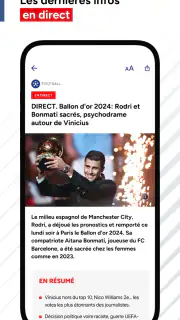 RMC Sport News, foot & rugby screenshot 2