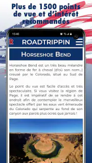 RoadTrippin - Guide Voyage USA screenshot 2
