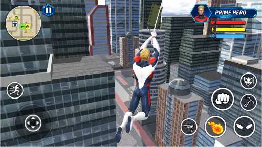 Rope Flying Hero Prime screenshot 4