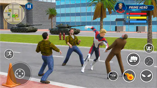 Rope Flying Hero Prime screenshot 5