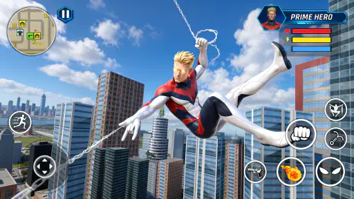 Rope Flying Hero Prime screenshot 7