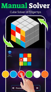 Rubik's Cube puzzle solveur screenshot 8