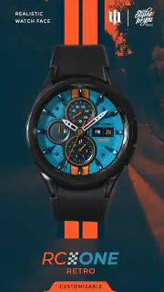 S4U RC ONE - Retro watch face screenshot 1