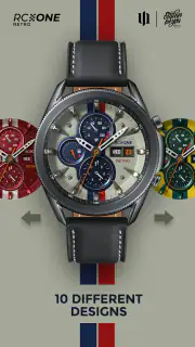 S4U RC ONE - Retro watch face screenshot 4