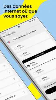 Saily : votre eSIM voyage screenshot 2