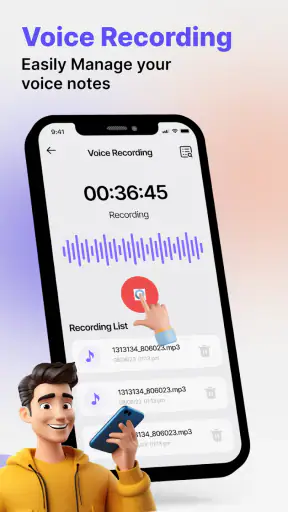 Saisie vocale de SMS screenshot