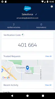 Salesforce Authenticator screenshot 4