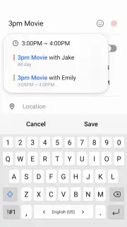 Samsung Calendar screenshot 2
