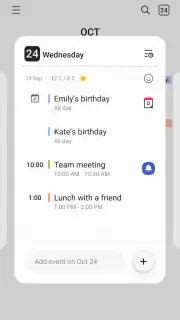 Samsung Calendar screenshot 4