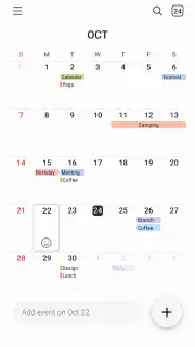 Samsung Calendar screenshot 7