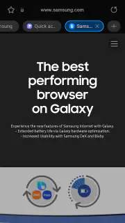 Samsung Internet Browser screenshot 2