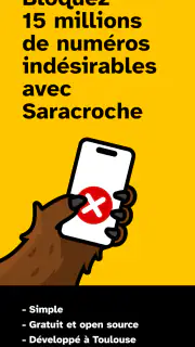 Saracroche : bloqueur d'appels screenshot 1